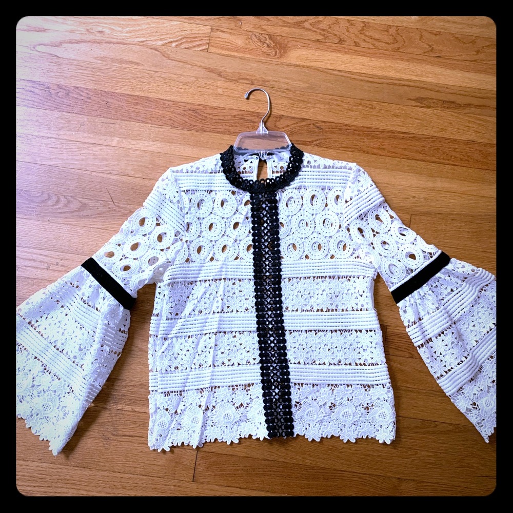 Beautiful crochet blouse